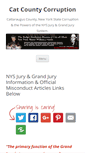 Mobile Screenshot of catcountycorruption.com